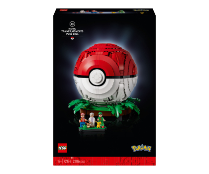 LEGO 72154 POKÉMON Kultowy Pokéball z Trenerami